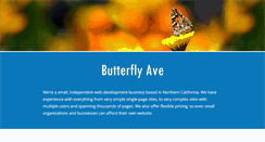 Desktop Screenshot of butterflyave.com